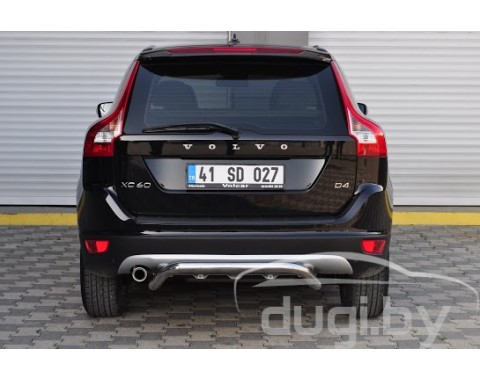 Защита заднего бампера - труба 'Moon" для VolvoXC60